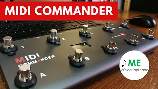 ¿Podría este controlador reemplazar tu pedalera? | MIDI Commander de MeloAudio Review en Español