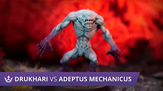 Drukhari vs Adeptus Mechanicus - Warhammer 40k 9th Edition Battle Report