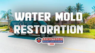 Water Damage Restoration (RAW FOOTAGE) Structural Drying Equipment Company