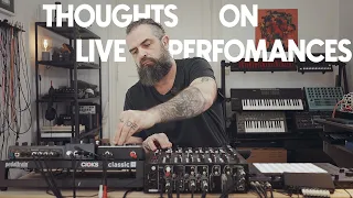 Thoughts on Live Performances [Ableton Push 3 Standalone  -  Model1 - Octawave ]