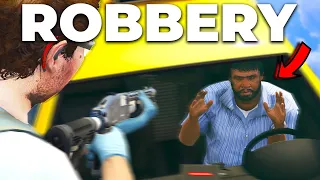 GTA 5 RP | Calling a Taxi Then Robbing Him