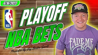 NBA PLAYOFF Picks 4/16/2023 | TODAY'S FREE NBA Best Bets, Spread Picks, Predictions and Player Props