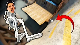 I AM A SKATEBOARDING SKELETON?! (Skate 3)