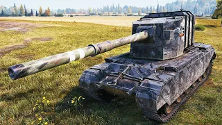 FV4005 Stage II- 7 ВАНШОТОВ НА МАЛИНОВКЕ - World of Tanks
