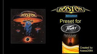 Boston / Rockman Preset for Peavey ReValver MkIII Rev4 - LINK IN DESCRIPTION