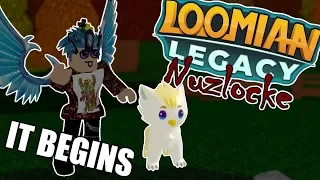 THE CHALLENGE BEGINS!! - Loomian Legacy Nuzlocke (Episode 1)