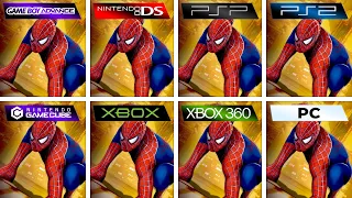 Spider-Man 2 (2004) GBA vs DS vs PSP vs PS2 vs GameCube vs XBOX vs XBOX 360 vs PC (Full Comparison)