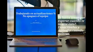 Cómo desactivar y deshabilitar las actualizaciones de window