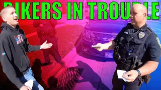 BUSTED!!! COOL & ANGRY COPS VS BIKERS 2020 - BIKERS IN TROUBLE!!