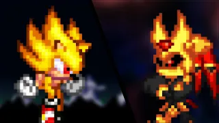 Enerjak vs Super Sonic (Archie)