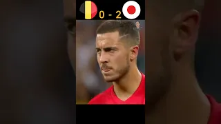 Belgium vs Japan 2018 FIFA World Cup Round of 16 highlights #shorts #youtube #football