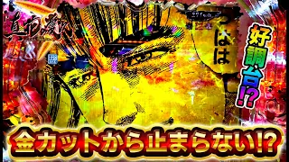 【P真・花の慶次3】金カットインから出玉が止まらない！？初当たりも継続率も好調台ゲットした結果！？けんぼーパチンコ実践434