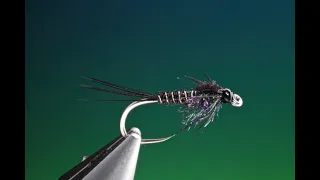 Fly tying a Pheasant tail black with Barry Ord Clarke