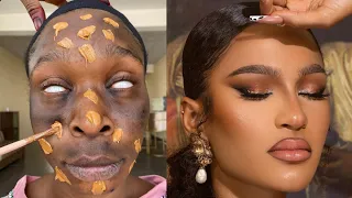 UNBELIEVABLE 😳 VIRAL 👉🏻🔥WHAT SHE WANTED VS WHAT SHE GOT 😱 BRIDAL MAKEUP TRANSFORMATION