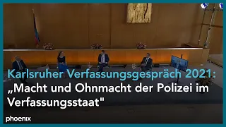 21. Karlsruher Verfassungsgespräch 2021 aus dem Bundesverfassungsgericht
