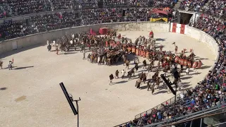 La bataille finale - les Grands Jeux Romains à Nimes 2019