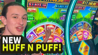 We Hit 18 BONUSES On HUFF N EVEN MORE PUFF! (AND WON!)