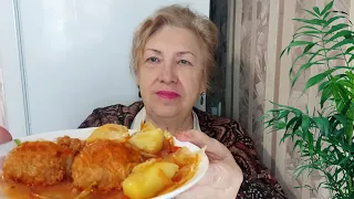 Отличный обед в духовке. Вкуснейшие тефтели в соусе. Все просто и вкусно.