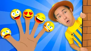 Finger Family Emoji Song + More | Tigi Boo Kids Songs