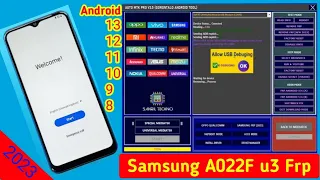 SM-A022F U3 A02 Frp Bypass | Samsung Frp Unlock ( No Apps Install ) Samsung Device Latest Update Frp