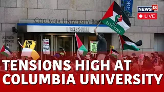 Columbia Uni Drops Deadline For Dismantling Pro-Palestinian Protest | Columbia University LIVE