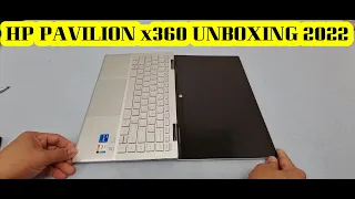 Hp pavilion x360 2022 #unboxing #windows11 #review #diy #tutorial