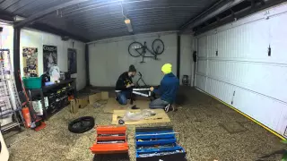 Time Lapse Unboxing New 2015 Flybike Proton Bmx from kunstform?! Shop