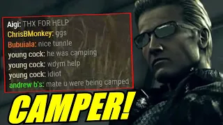 Wesker Makes Survivors Rage In The DMs! "NICE TUNNEL"