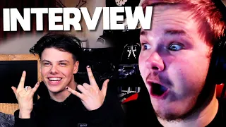 FIRST REACTION TO YUNGBLUD LIVE (Reacting to Yungblud interviews LIVE) | KECK