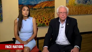 Bernie Sanders and Alexandria Ocasio-Cortez on their progressive push in deep-red states