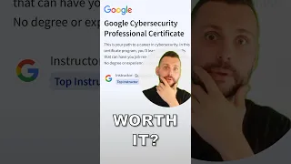 Is The Google Cybersecurity Professional Certificate Worth It? 🧐