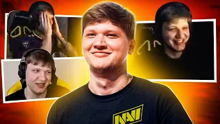 РЕАКЦИЯ S1MPLE НА ИГРУ ПРО ИГРОКОВ #3