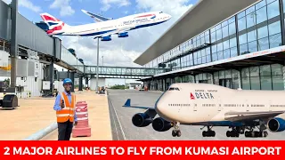 2 Major Airlines To Launch Service From Kumasi International Airport! | Kumasi Airport Update