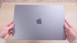 2021 Space Gray MacBook Pro 16-inch Unboxing｜ASMR (No Talking)