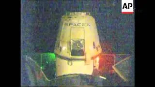 The SpaceX Dragon was released from the International Space Station on Sunday morning for its return