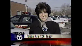 WXYZ Detroit: December 31, 1999 Countdown to Y2K