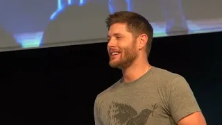 Jensen Ackles and Misha Collins Sunday Full Panel, "Jus in Bello" Supernatural Convention 2015