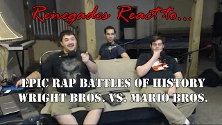 Renegades React to... Epic Rap Battles of History Wright Bros. vs. Mario Bros