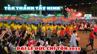 Diễu hành múa Rồng Nhang mừng Đại Lễ Đức Chí Tôn 2023 tại Tòa Thánh Tây Ninh