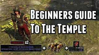 POE Temple of Atzoatl Guide - Beginners guide to Temple Incursions & how to make currency