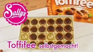 Toffifee selber herstellen / mit Nougat gefüllte Karamellbonbons / nachgemacht / Sallys Welt