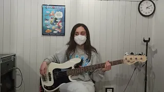 La paura del buio - Maneskin (bass cover)