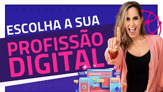 20 PROFISSÕES DIGITAIS para você escolher a SUA profissão