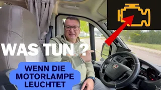 MOTORLAMPE ⚠️ leuchtet auf ! WAS TUN ?