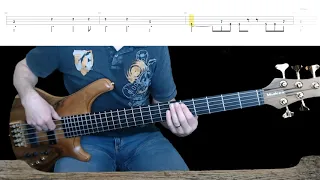 Gary Moore -  Still Got The Blues Bass Cover with Playalong Tabs in Video