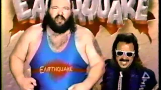 Earthquake & Jimmy Hart Promo [1990-11-03]