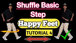 Happy feet shuffle step tutorial 4