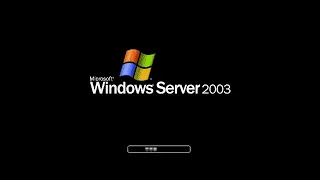 Windows Server 2003 Startup and Shutdown Screen Evolution #windowsxp