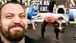 THE WEIRDEST GYM EXERCISE IN THE WORLD | Hilarious Gym Fails With Eddie Hall