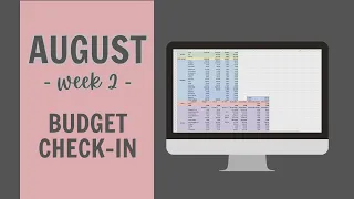 August Budget Check-In